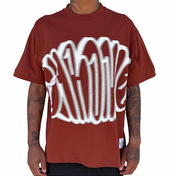 Camiseta Chronic OverSized Linha Pro 5118 Marrom