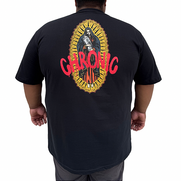 Camiseta Big Chronic 4179 Preto