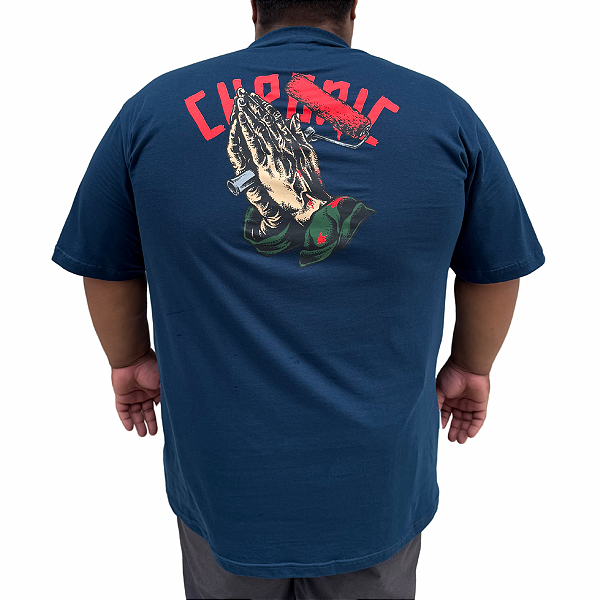 Camiseta Big Chronic 4159 Marinho Bavieira