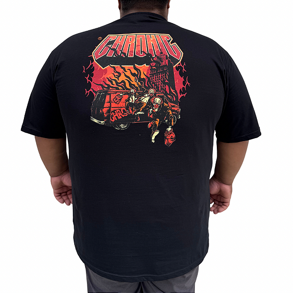 Camiseta Big Chronic 4112 Preto