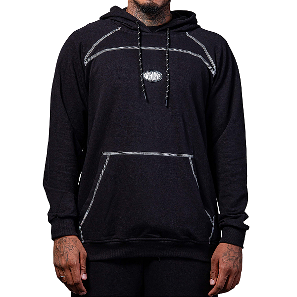 Blusa Moletom 008V2 Preto