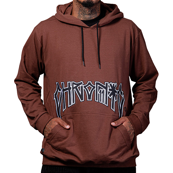 Blusa Moletom 002V2 Marrom