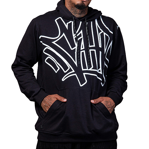 Blusa Moletom 005V2 Preto