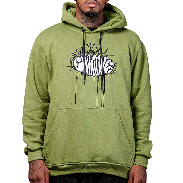 Blusa Moletom 017 Verde Oliva