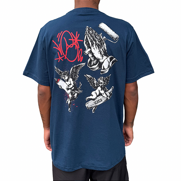 Camiseta Chronic 4170 Marinho Bavieira