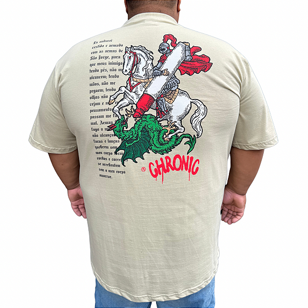 Camiseta Big Chronic 4186 Caqui