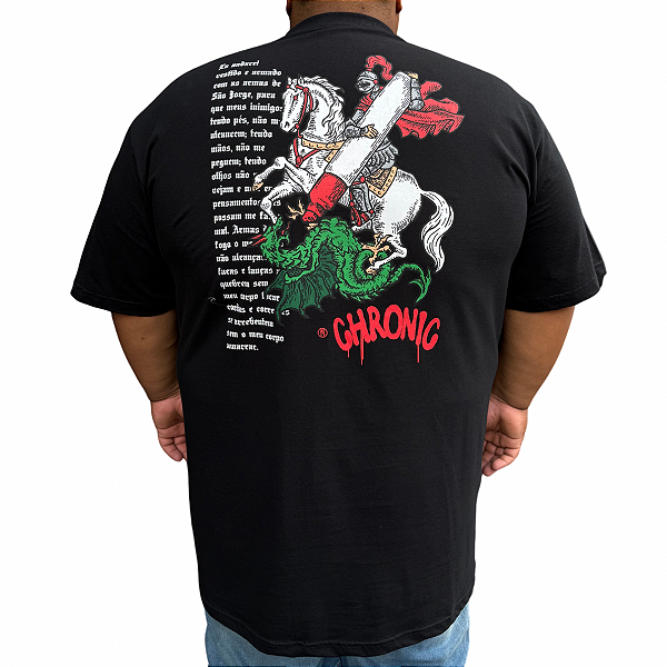 Camiseta Big Chronic 4186 Preto