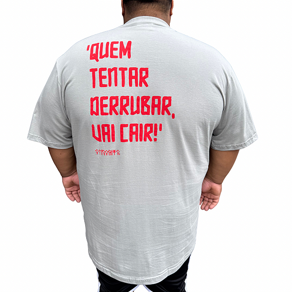 Camiseta Big Chronic 4167 Cinza