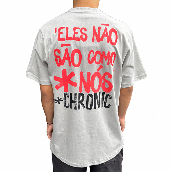 Camiseta Chronic 4194 Cinza