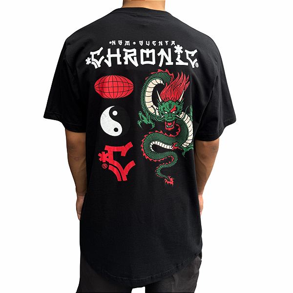 Camiseta Chronic 4218 Preto
