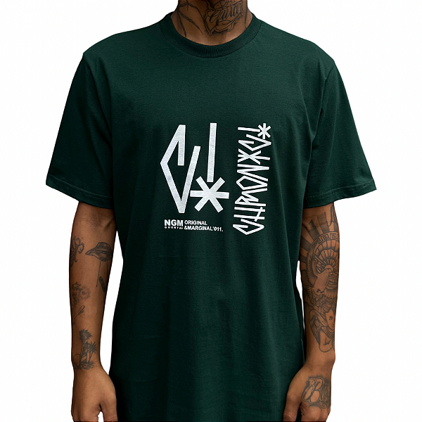 Camiseta Chronic 3862 Verde Cannabis