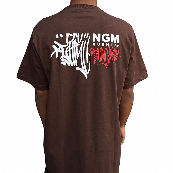 Camiseta Chronic 3977 Marrom