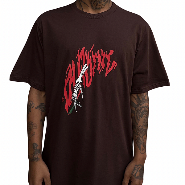 Camiseta Chronic 4101 Marrom