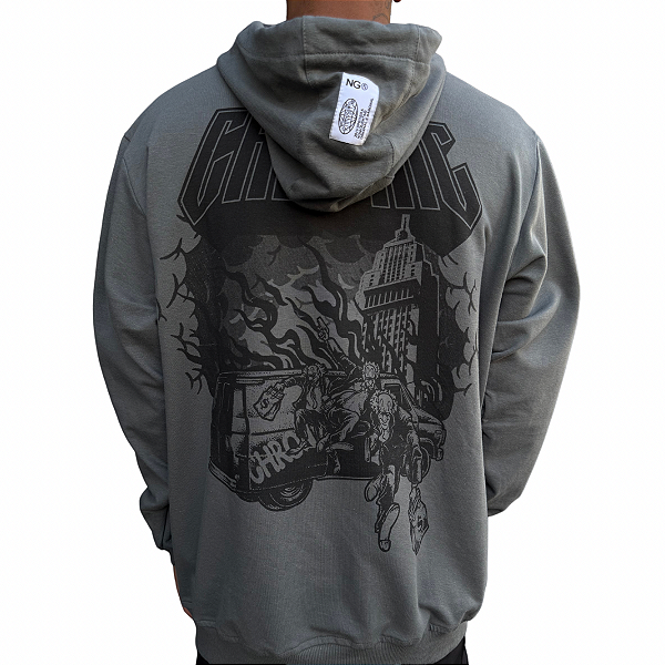 Blusa Moletom Gray 32