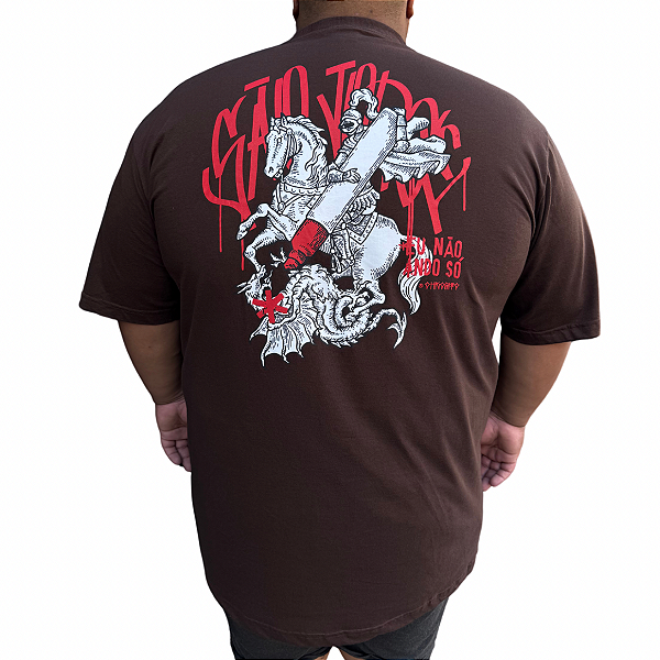 Camiseta Big Chronic 4189 Marrom