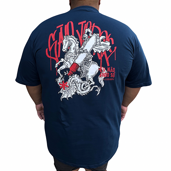 Camiseta Big Chronic 4189 Marinho Bavieira