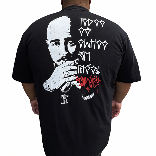 Camiseta Big Chronic 4203 Preto