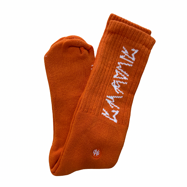 Meia Chronic ® Cano Alto 2021/012 V3 Laranja