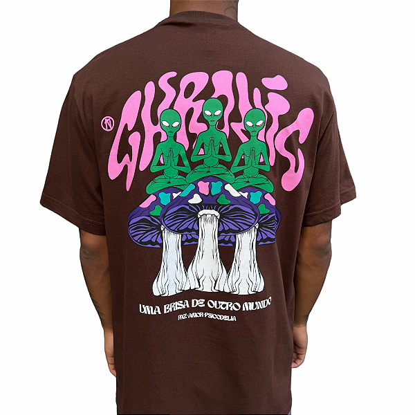 Camiseta Chronic 4303 Marrom