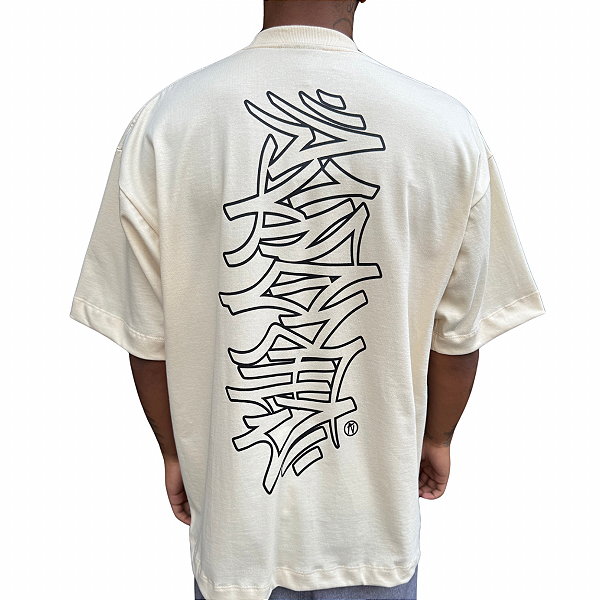 Camiseta Chronic Oversized Linha Pro 4307 Bege