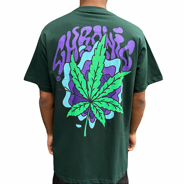 Camiseta Chronic 4310 Verde Cannabis