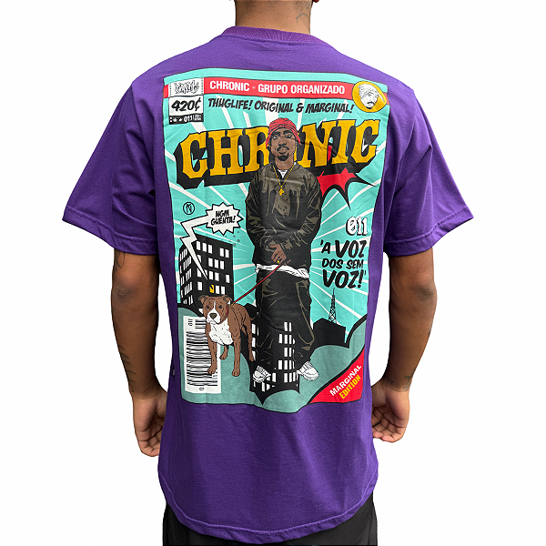 Camiseta Chronic 4323 Roxo Maseu