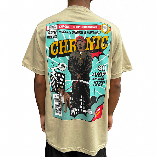 Camiseta Chronic 4323 Caqui