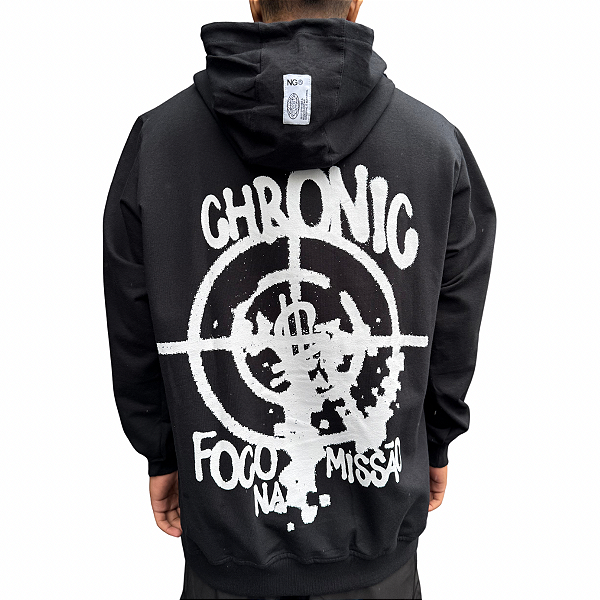 Blusa Moletom 36 Foco no Progresso Preto