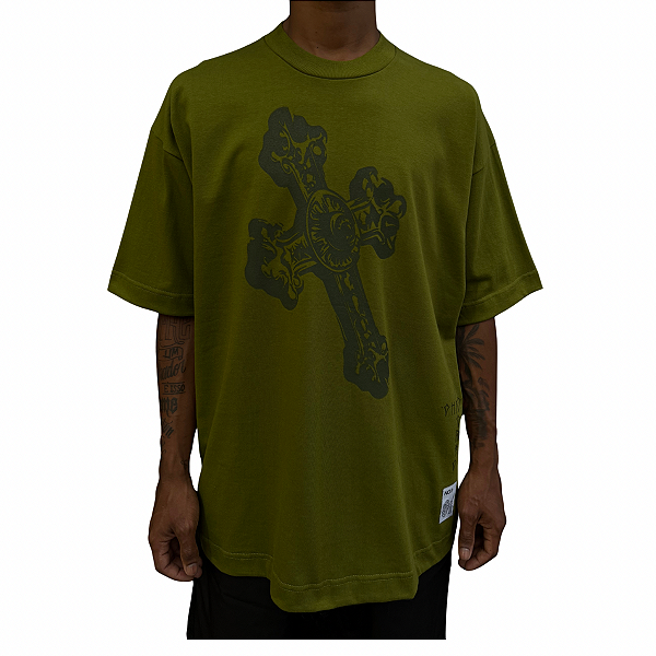 Camiseta Chronic Oversized Linha Pro 4241 Verde Azurro