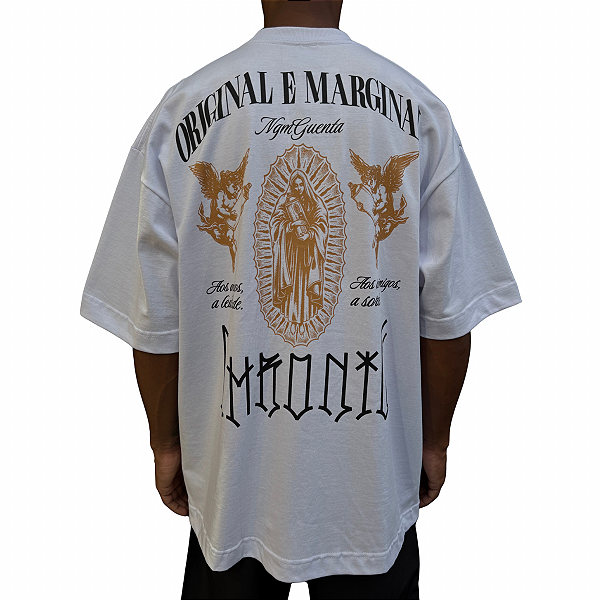Camiseta Chronic Oversized Linha Pro 4233 Branco