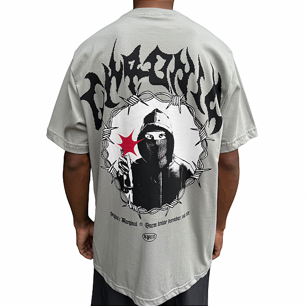 Camiseta Chronic 4349 Cinza