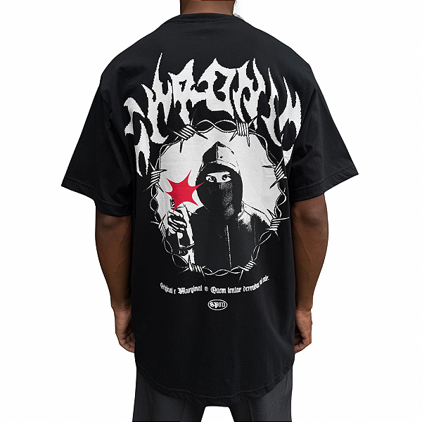 Camiseta Chronic 4349 Preto