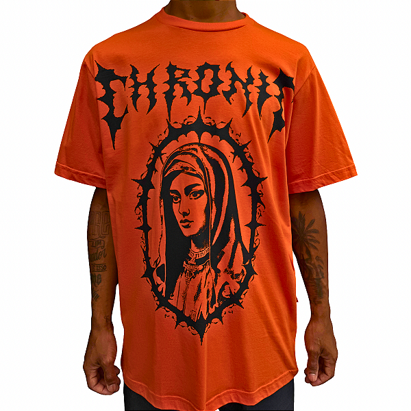 Camiseta Chronic 4357 Laranja Artifício