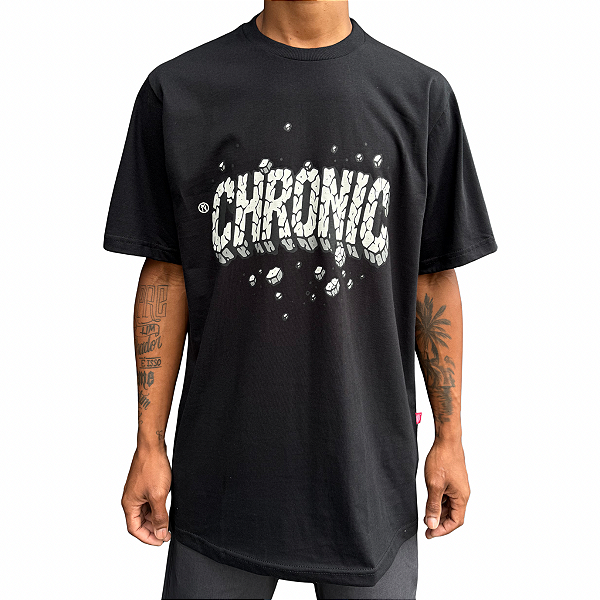 Camiseta Chronic 4415 Preto