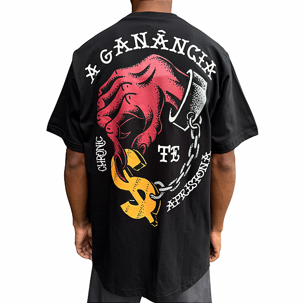 Camiseta Chronic 4335 Preto