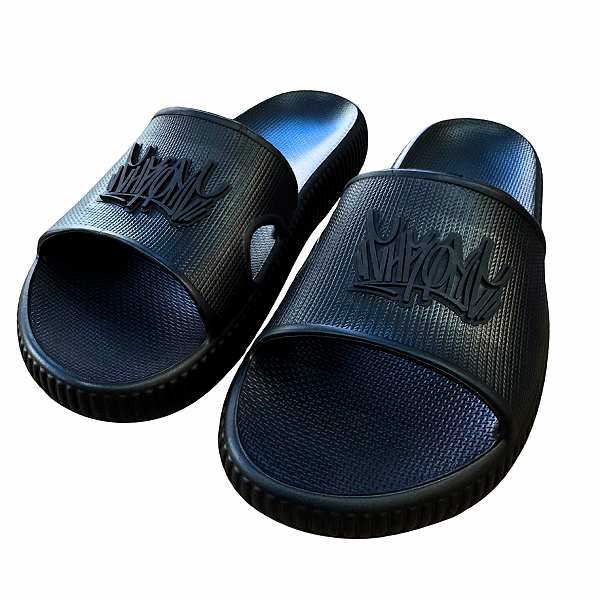 Chinelo Slide Chronic Gummy 02 Preto
