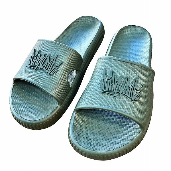 Chinelo Slide Chronic Gummy 01 Verde