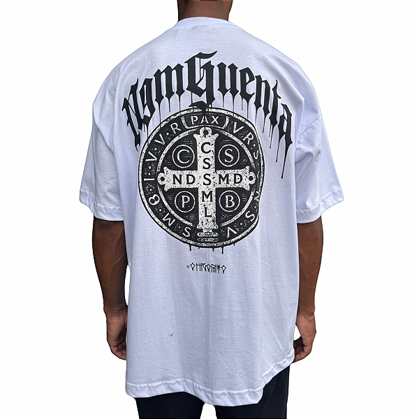 Camiseta Oversized Chronic 4474 Branco