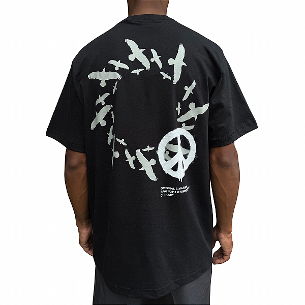 Camiseta Chronic 4486 Preto