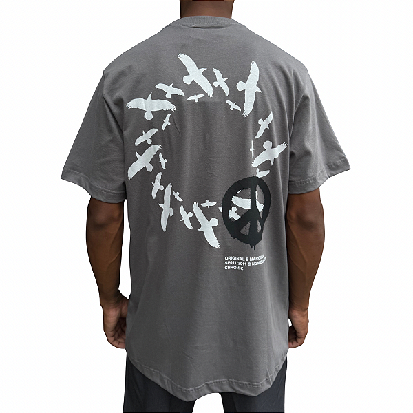 Camiseta Chronic 4486 Cinza Chumbo