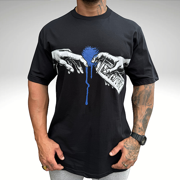 Camiseta Collab Lixo Mania 03 Preto