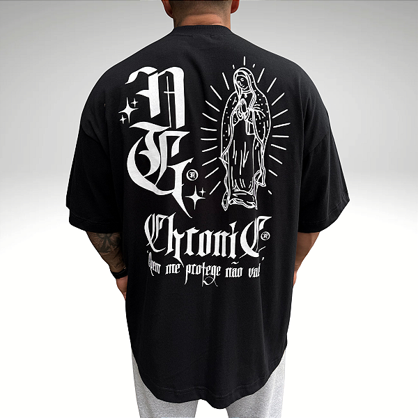 Camiseta Chronic Oversized Linha Pro 4306 Preto