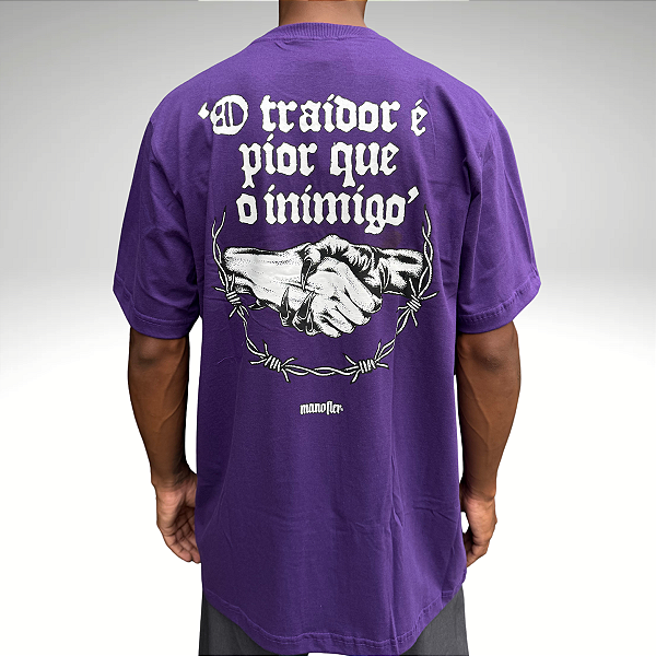 Camiseta Chronic Mano Fler 20 Collab 2 Roxo