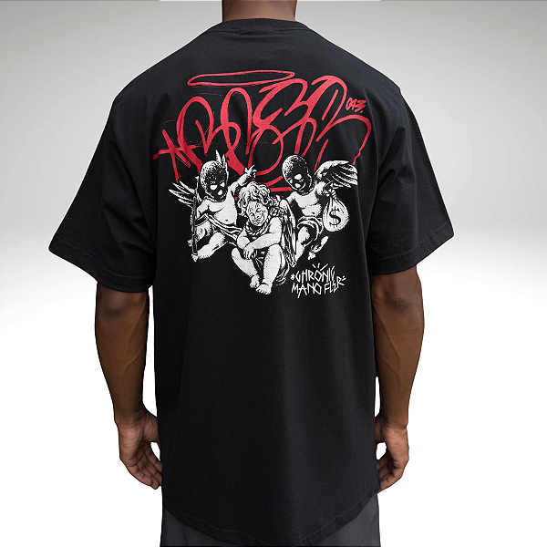 Camiseta Chronic Mano Fler 25 Collab 2 Preto