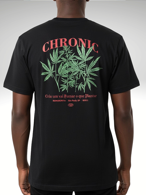 Camiseta Chronic 4593 Preto