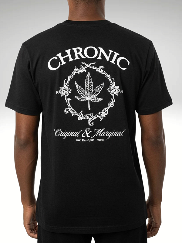 Camiseta Chronic 4614 Preto