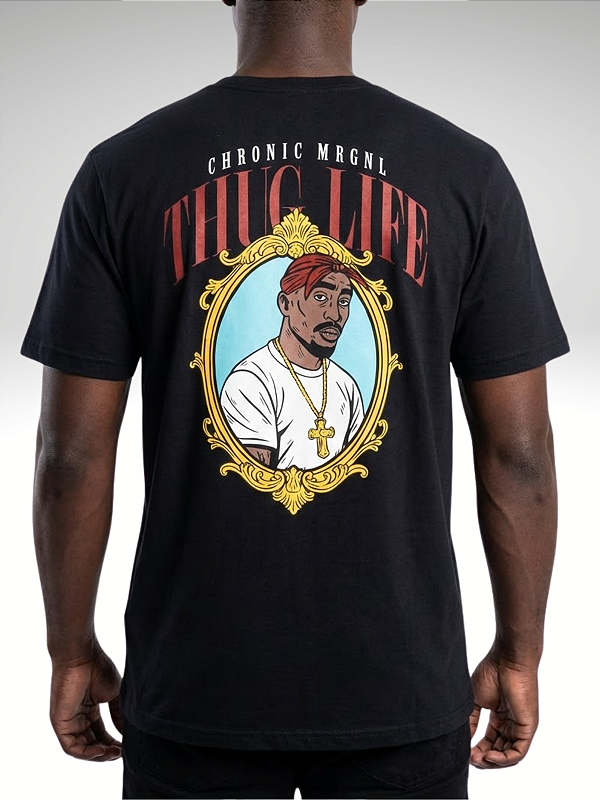 Camiseta Chronic 4628 Preto