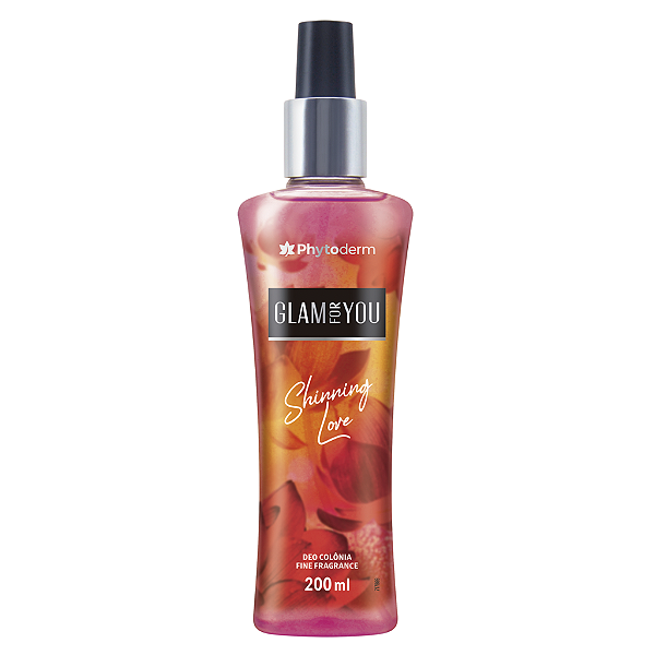 DEO COLONIA PHYTODERM BODY SPLASH 200ML GLAM SHINING LOVE