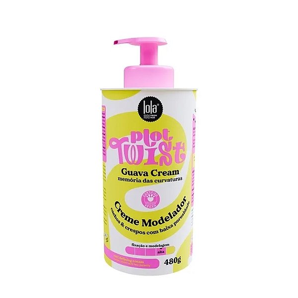 MANTEIGA MODELADORA GUAVA CREAM PLOT TWIST LOLA 480G