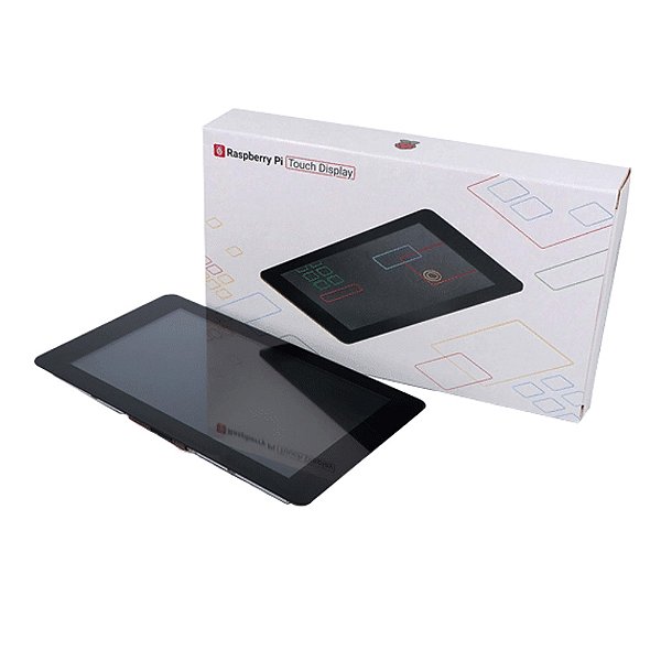 Tela Monitor Display 7 Pol Touch Screen Raspberry Pi Oficial